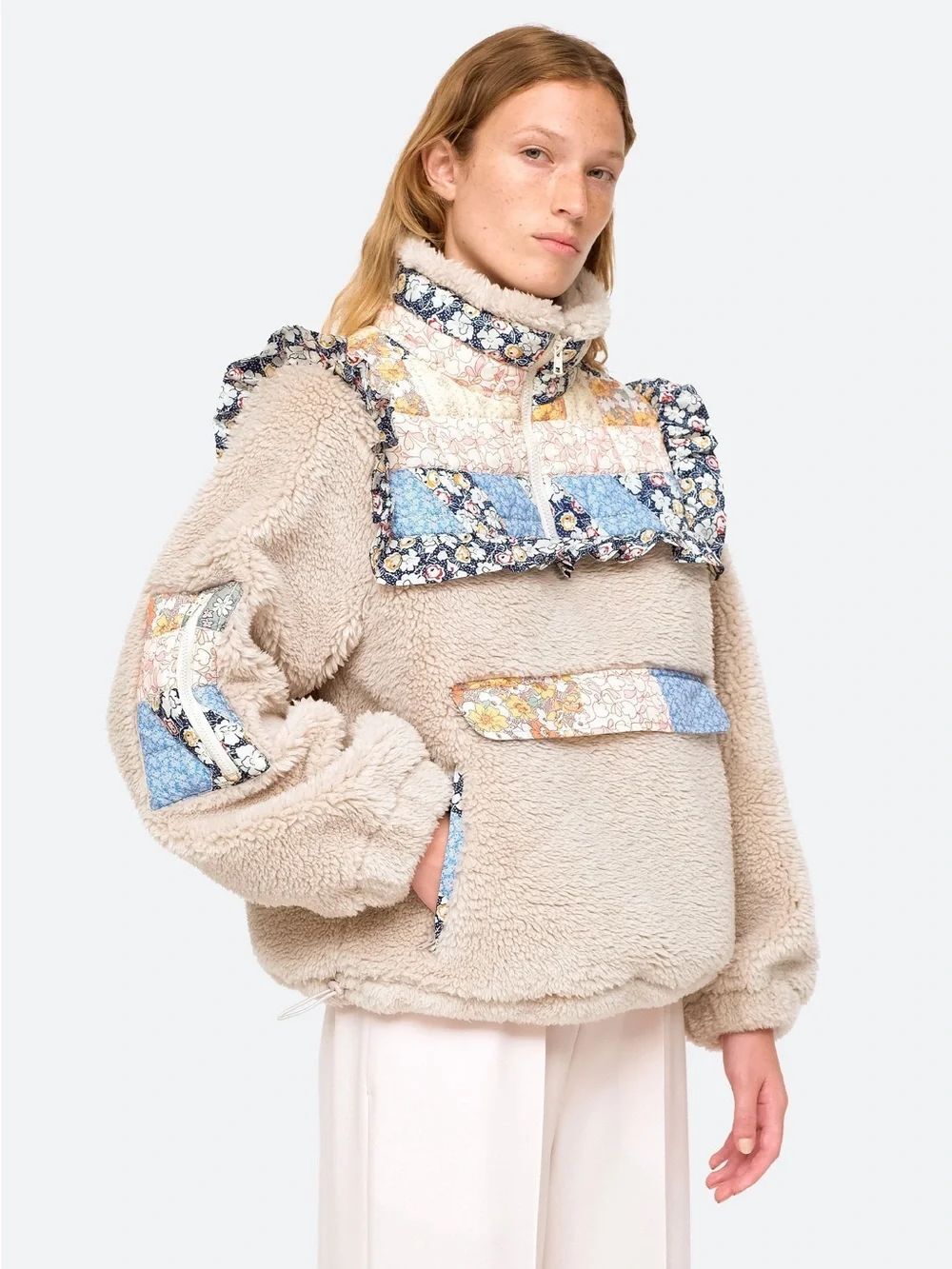 Sea NY Sydney Faux Shearling Fleece Jacket